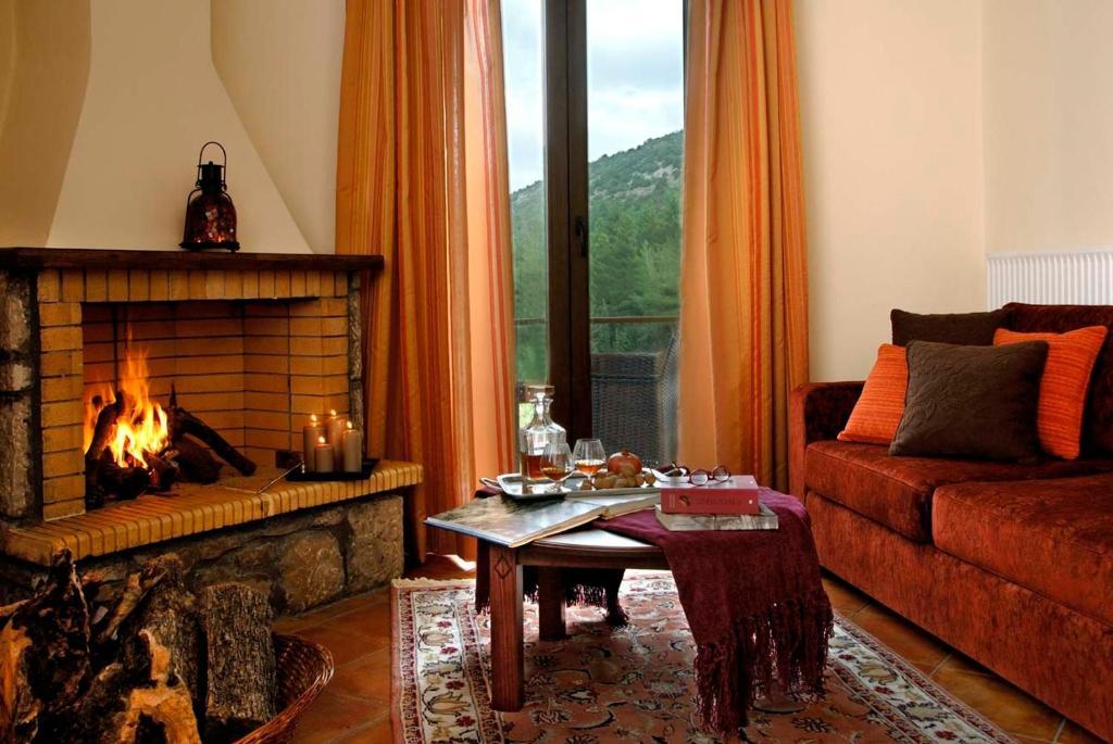 Dryas Guesthouse Polydrossos Ruang foto